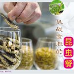 挑战食胆的昆虫餐